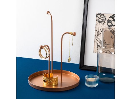 WALLXPERT Dekorativni metalni pribor Leros A Copper bakar boja