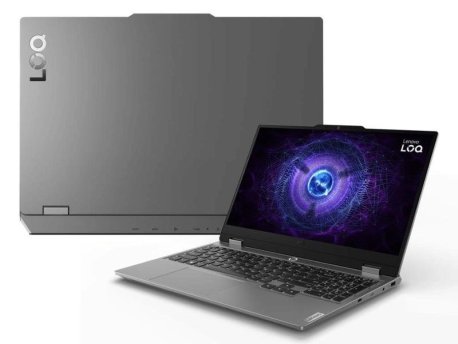 LENOVO LOQ 15IAX9 (Luna Grey) FHD IPS, i5-12450HX, 24GB, 512GB SSD, RTX 4050 6GB (83GS00HCYA // Win 10 Pro)