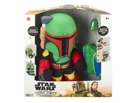 PERTINI Star Wars Boba Fett plišana interaktivna figura sa dodacima