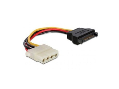GEMBIRD CC-SATA-PS-M Gembird SATA (male) to Molex (female) power cable, 0.15 m