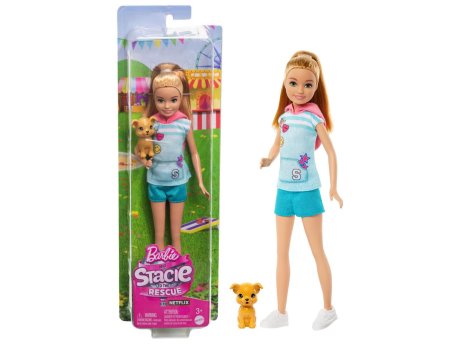 PERTINI Barbie Stacie lutka sa kucom