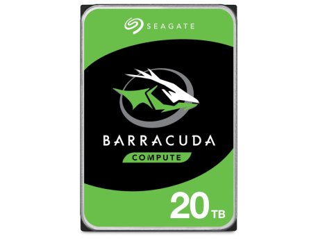 SEAGATE 20TB Barracuda 3.5'' SATA III 512MB 7.200rpm ST20000DM001 hard disk