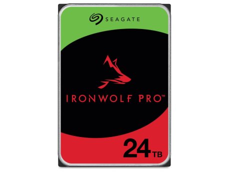 SEAGATE 24TB IronWolf Pro 3.5'' SATA III 512MB 7200rpm ST24000NT002 hard disk