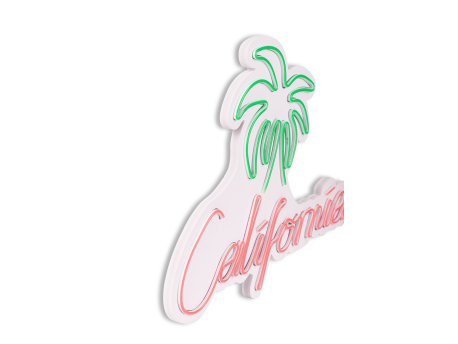 WALLXPERT Dekorativna plastična LED rasveta California Pink