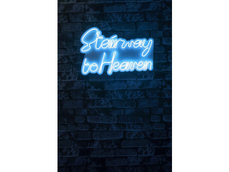 WALLXPERT Dekorativna plastična LED rasveta Stairway to Heaven Blue