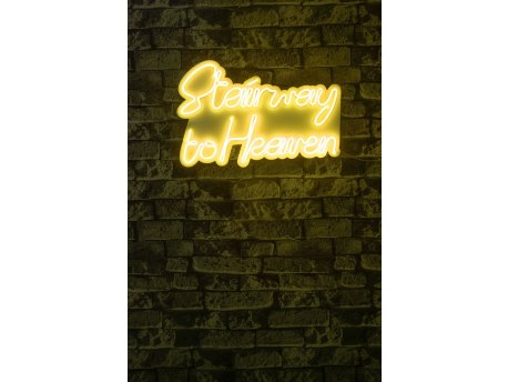 WALLXPERT Dekorativna plastična LED rasveta Stairway to Heaven Yellow