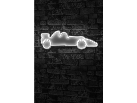 WALLXPERT Dekorativna plastična LED rasveta Formula 1 Race Car White