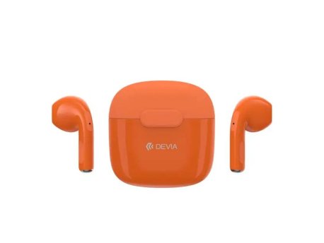 DEVIA Bežične slušalice TWS K1, Bluetooth, Narandžaste