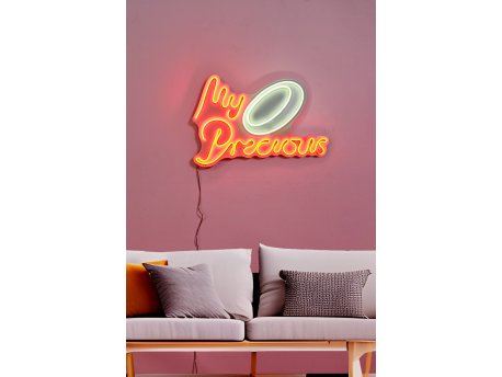 WALLXPERT Dekorativna plastična LED rasveta My Precious Red White