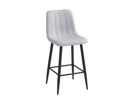 ANJI FURNITURE Barska stolica BC 1723 - svetlo siva
