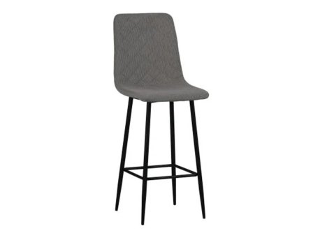 ANJI FURNITURE Barska stolica BC 812 - siva