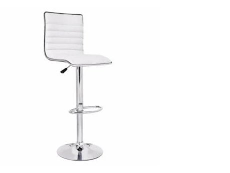 ANJI FURNITURE Barska stolica 033 - bela