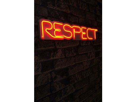 WALLXPERT Dekorativna plastična LED rasveta Respect Red
