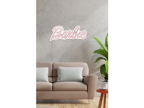 WALLXPERT Dekorativna plastična LED rasveta Barbie Pink