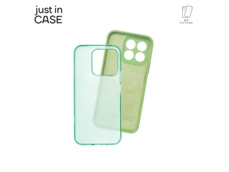 JUST IN CASE 2u1 Extra case MIX paket maski za telefon Honor X8B ZELENI
