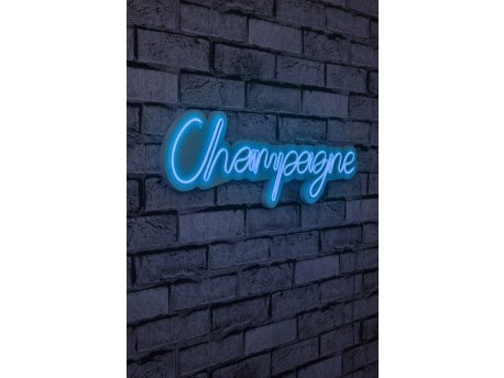 WALLXPERT Dekorativna plastična LED rasveta Champagne Blue