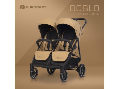 EUROCART Eurocart kolica za blizance doblo camel
