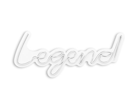 WALLXPERT Dekorativna plastična LED rasveta Legend White