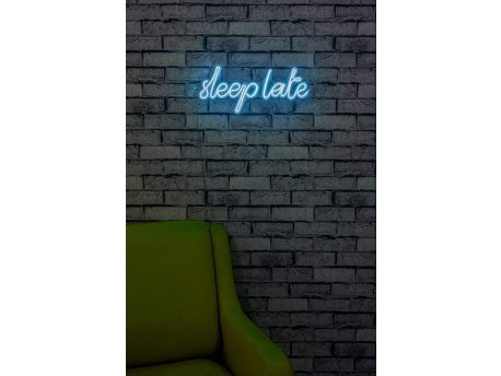WALLXPERT Dekorativna plastična LED rasveta Sleep Late Blue
