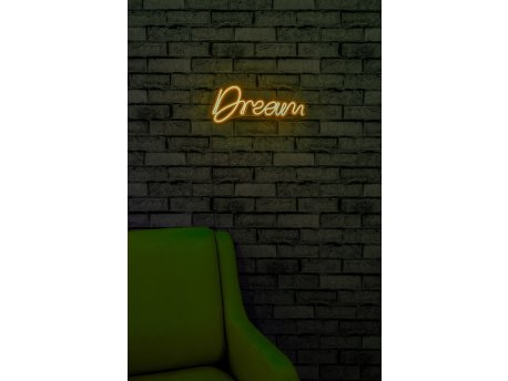 WALLXPERT Dekorativna plastična LED rasveta Dream Yellow