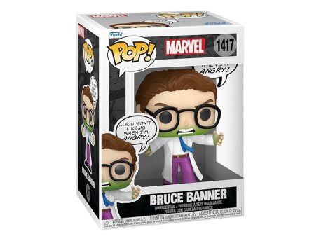 FUNKO POP! Marvel: Bruce Banner (Don't Make Me Angry)