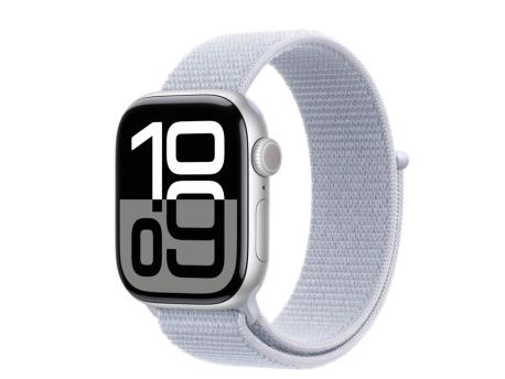 APPLE Watch S10 GPS 42mm Silver Alu Case with Blue Cloud Sport Loop (mwwd3qv/a)