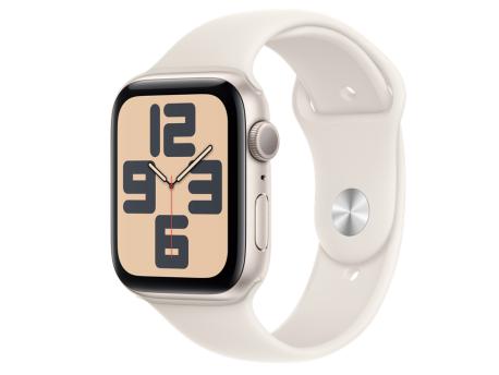 APPLE Watch SE2 v3 GPS 44mm Starlight Alu Case with Starlight Sport Band - S/M (mxeu3qv/a)
