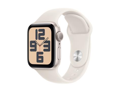 APPLE Watch SE2 v3 GPS 40mm Starlight Alu Case with Starlight Sport Band - S/M (mxef3qv/a)