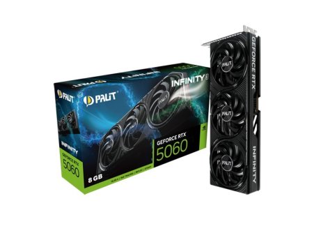 PALIT GeForce RTX 5060 Infinity 3 8GB GDDR7 NE75060019P1-GB2063S