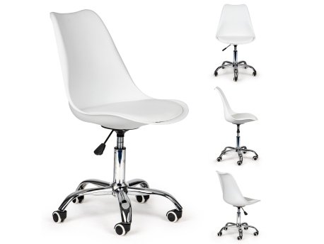 Bolzz Pisa set 4 kancelarijske stolice White
