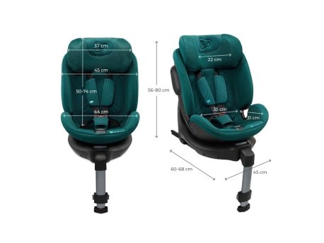 KINDERKRAFT AUTO SEDISTE XRIDER 2 i-size 40-150cm GREEN