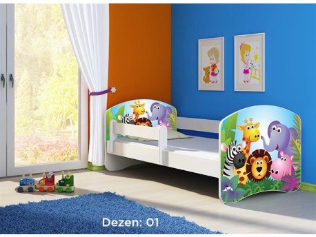 ACMA 2 Krevet za decu 140 x 70 cm