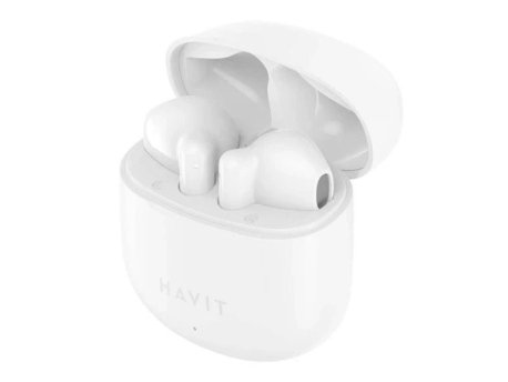 Havit TW976 TWS Bluetooth Earbuds White