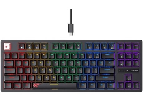 Havit KB892L RGB tastatura crna