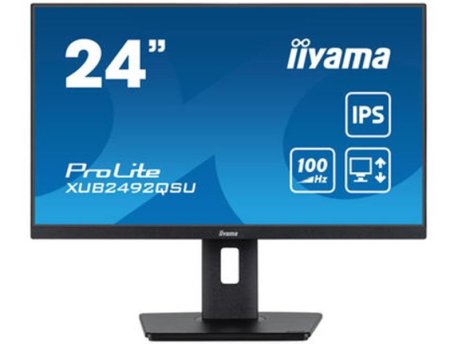 IIYAMA ProLite XUB2492QSU-B1 IPS QHD 100Hz USB-C OUTLET