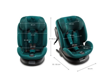 KINDERKRAFT KINDERKRAFT AUTOSEDISTE XPEDITION3 I-SIZE 40-150CM GREEN