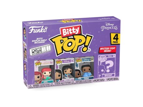 FUNKO Bitty POP! Disney - Ariel, 4 komada u pakovanju