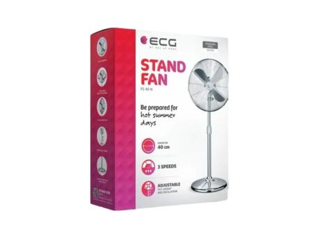 ECG Stajaći Ventilator FS 40 N Silver