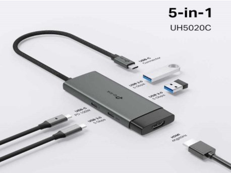 TP LINK USB Type-C 5-Port Hub (UH5020C)
