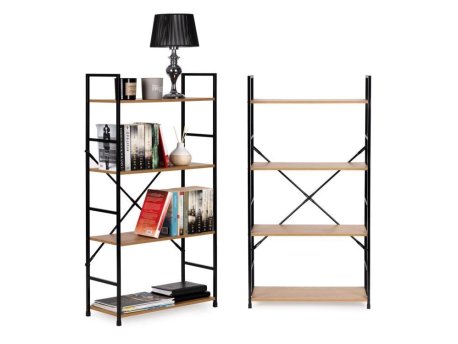 ModernHome Polica za knjige Loft 4 Wild Oak (CWJ6024112LG-WO)
