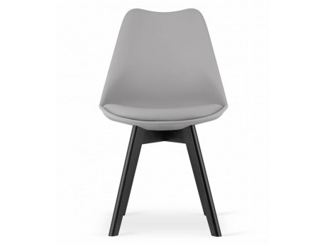 ModernHome Napoli set 4 stolice Gray Black