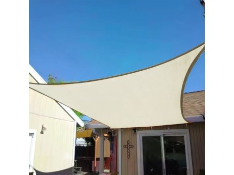 ModernHome Solarno baštensko jedro za hlad 3x3m Beige