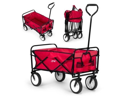 ModernHome Sklopiva kolica za plažu Red (WOZ3832)