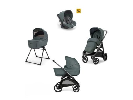 INGLESINA Kolica za bebe Trio sistem Aptica Darwin25,Emeraldgreen