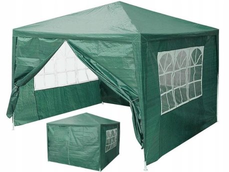MultiGarden Baštenski šator, 3x3m, 4 strane, Green