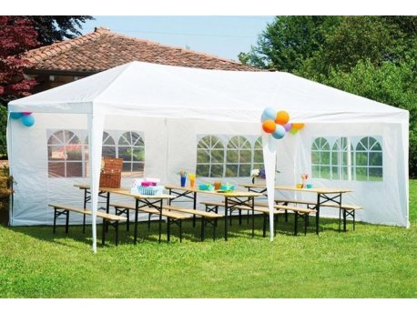 MultiGarden Baštenski šator, 3x6m, 6 strana, White