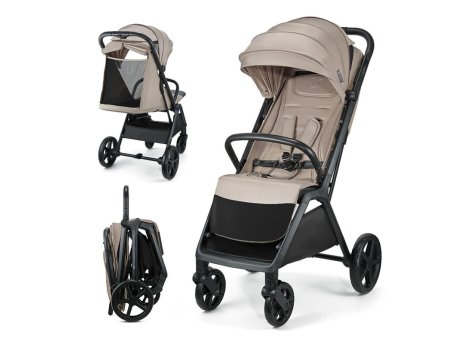 KINDERKRAFT Kolica za bebe LOOM LINEN BEIGE
