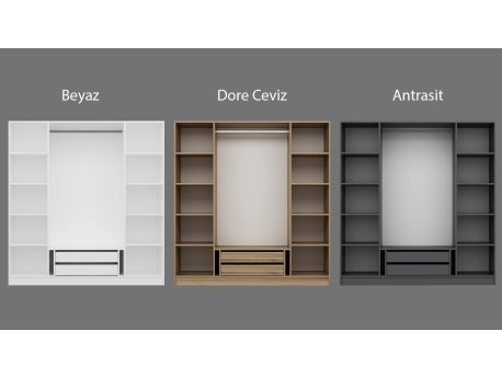 HANAH HOME Ormar Kale Oak Walnut 2298