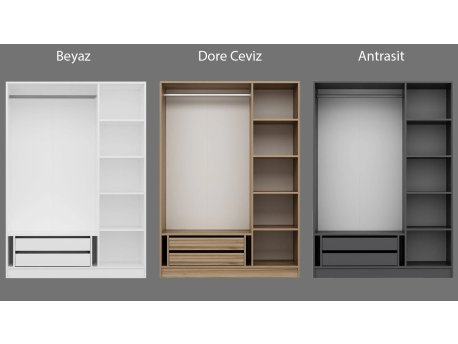HANAH HOME Ormar Kale 135 Anthracite 210