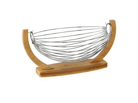 FIVE FIVE KORPA ZA VOCE, 36x21x18.5 CM, BAMBUS/METAL
